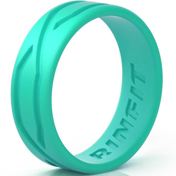 GIFT RING Women's 4Love Silicone Ring. Soft, Comfortable & Durable Wedding Band. US Design Patent